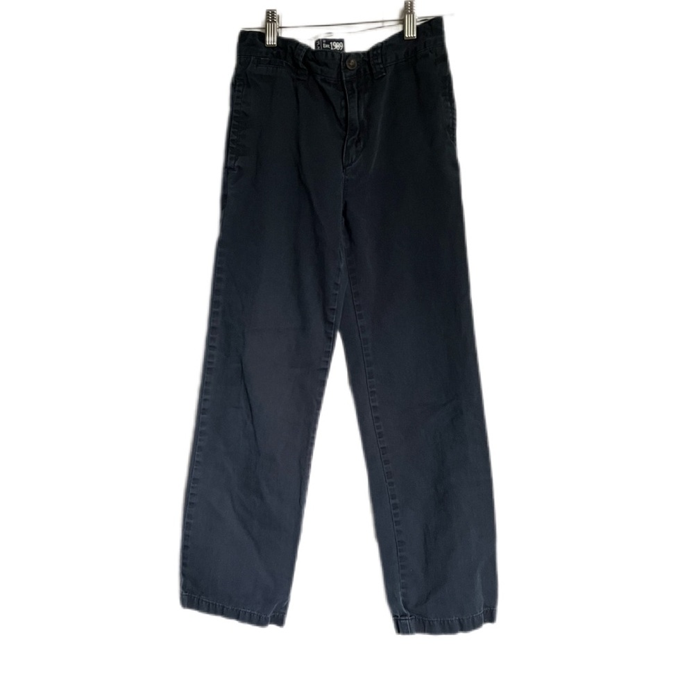 The Children’s Place Boys NAVY chinos pants 12 Slim, adjustable waist. VGUC